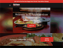 Tablet Screenshot of elpaseomex.com